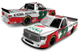 2021 Akinori Ogata #33 Kyowa Industrial NASCAR Truck 1/24 Diecast