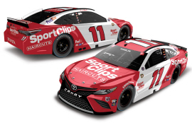 2021 Denny Hamlin #11 Sport Clips - Darlington Throwback 1/64 Diecast