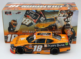 2021 Daniel Hemric #18 Poppy Bank - NASCAR xfinity Champ 1/24 Diecast