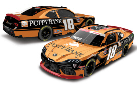 2021 Daniel Hemric #18 Poppy Bank - NASCAR xfinity Champ 1/24 Diecast
