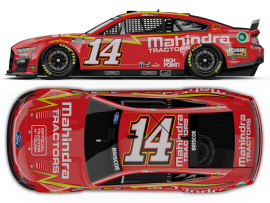 2022 Chase Briscoe #14 Mahindra - Darlington Throwback 1/64 Diecast
