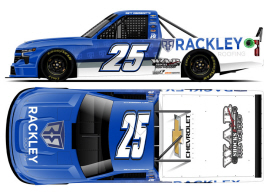 2022 Matt DiBenedetto #25 Rackley Roofing Truck 1/24 Diecast