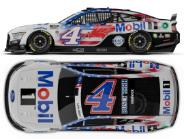 2022 Kevin Harvick #4 Mobil 1 Salutes 1/64 Diecast