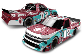 2022 Jesse Little #02 Shriners Childrens Truck 1/24 Diecast