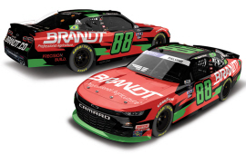 2022 Miguel Paludo #88 Brandt NASCAR 1/24 Diecast