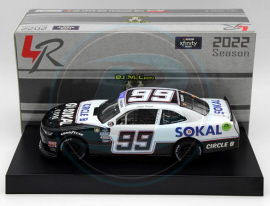 2022 Stefan Parsons #99 SOKAL - Darlington Throwback 1/24 Diecast