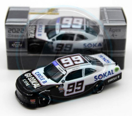 2022 Stefan Parsons #99 SOKAL - Darlington Throwback 1/64 Diecast