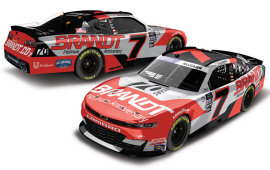 2023 Justin Allgaier #7 BRANDT 70th Anniversary 1/24 Diecast