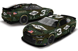 2023 Austin Dillon #3 DOW Salutes to Veterans 1/24 Diecast