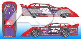 2023 Bobby Pierce #32 Dirt Late Model 1/64 Diecast