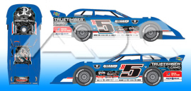 2023 Brandon Sheppard #B5 Truetimber Camo - Dirt Late Model 1/64 Diecast