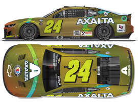2023 William Byron #24 Axalta - Darlington Throwback 1/24 Diecast