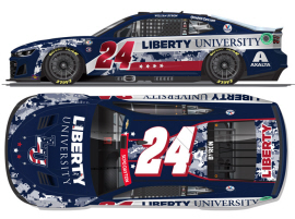 2023 William Byron #24 Liberty University Patriotic 1/24 Diecast