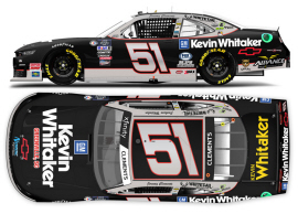 2023 Jeremy Clements #51 Whitaker - Dale Earnhardt Tribute 1/64 Diecast