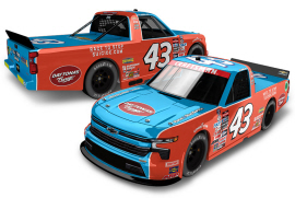 2023 Daniel Dye #43 Race to Stop Suicide - Darlington Throwback Truck 1/24 Diecast