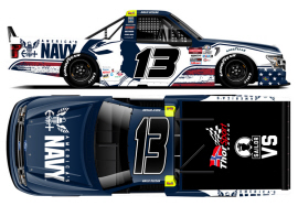 2023 Hailie Deegan #13 America’s Navy Truck 1/64 Diecast