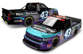 2023 Daniel Dye #43 Race to Stop Suicide Truck 1/24 Diecast