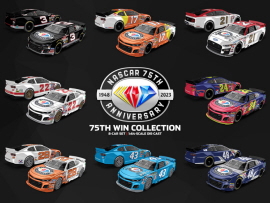 2023 NASCAR 75th Anniversary - 75 Wins 8-Car 1/64 Diecast Set