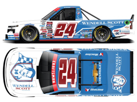 2023 Rajah Caruth #24 Wendell Scott Foundation Truck 1/24 Diecast