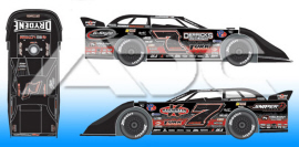 2023 Ricky Weiss #7 Drydene - Dirt Late Model 1/64 Diecast