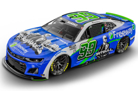 2023 Daniel Suarez #99 Freeway Insurance featuring Pitbull 1/24 Diecast