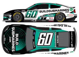 2024 David Ragan #60 BuildSubmarines.com 1/24 Diecast