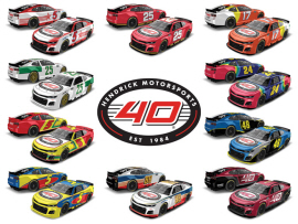 2024 Hendrick Motorsports 40th Anniversary 10-Car 1/64 Diecast Set