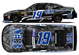 2024 Justin Bonsignore #19 M3 Technology 1/24 Diecast