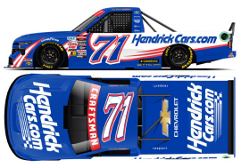 2024 Rajah Caruth #71 HendrickCars.com Truck 1/24 Diecast