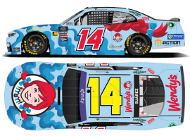 2024 Daniel Suarez #14 Wendy’s 1/24 Diecast