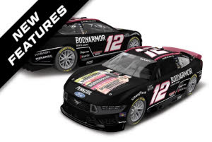 2025 Ryan Blaney #12 BODYARMOR Black 1/64 Diecast
