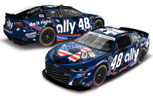 2025 Alex Bowman #48 ally Salutes 1/64 Diecast