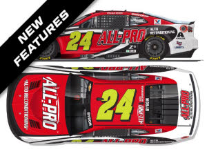 2025 William Byron #24 All-Pro 1/64 Diecast