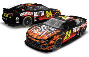 2025 William Byron #24 RAPTOR High Heat 1/24 Diecast