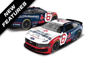 2025 Brad Keselowski #6 BuildSubmarines.com / Boston Red Sox 1/64 Diecast