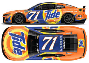 2025 Michael McDowell #71 Tide NASCAR 1/64 Diecast