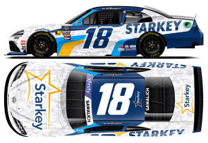 2025 William Sawalich #18 Starkey 1/24 Diecast