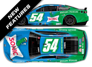 2025 Ty Gibbs #54 Sonic / Grillo's Pickles 1/64 Diecast