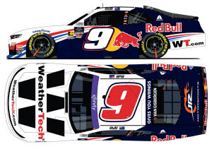 2025 Shane Van Gisbergen #9 WeatherTech / Red Bull 1/24 Diecast