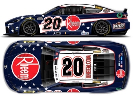2025 Christopher Bell #20 Rheem Salutes 1/24 Diecast