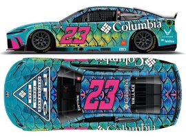 2025 Bubba Wallace #23 Columbia PFG 1/24 Diecast
