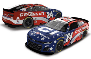 2025 William Byron #24 Cincinnati 1/24 Diecast