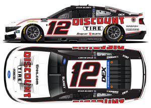 2026 Ryan Blaney #12 Discount Tire 1/24 Diecast