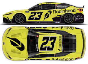 2026 Bubba Wallace #23 Robinhood 1/24 Diecast