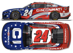 2026 William Byron #24 Cincinnati 1/24 Diecast