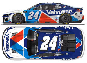 2026 William Byron #24 Valvoline 1/24 Diecast