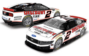 2026 Austin Cindric #2 Discount Tire 1/24 Diecast