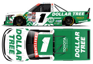 2026 Dario Franchitti #1 Dollar Tree Truck 1/64 Diecast