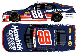 2026 Chase Elliott #88 HendrickCars.com Patriotic 1/64 Diecast