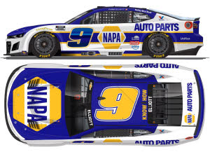 2026 Chase Elliott #9 NAPA Auto Parts 1/24 Diecast